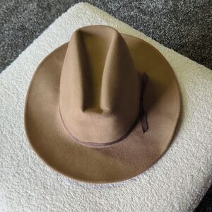 Vintage Rockmount Ranch Wear Big Country Jr Cowboy Hat – Size 6 5/8 Wool Western